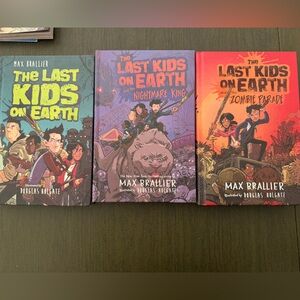 Rallier Kids Adventure Book Set - Red, Purple, Green. Three books total